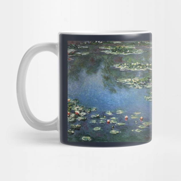 Waterlilies by Claude Monet by MasterpieceCafe